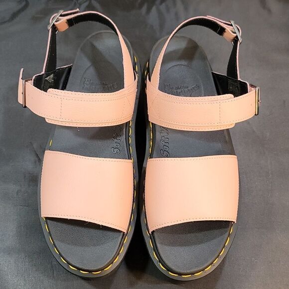 BRAND NEW DR MARTENS VOSS II ATHENA LEATHER STRAP PLATFORM SANDALS - Picture 3 of 16